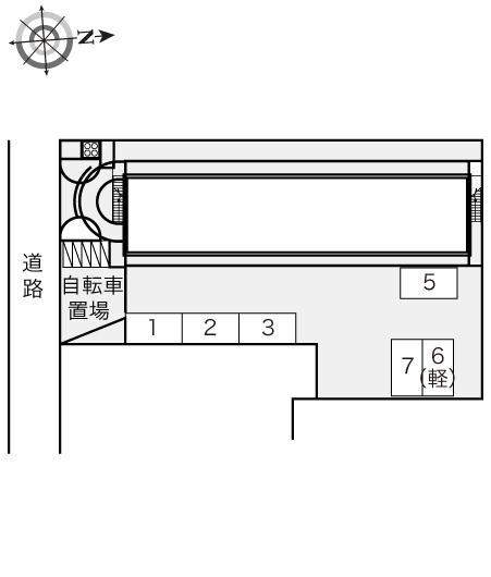 トミー(11280)の駐車配置図
