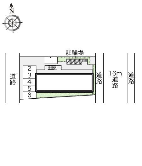 三田ウチダ(16665)の駐車配置図