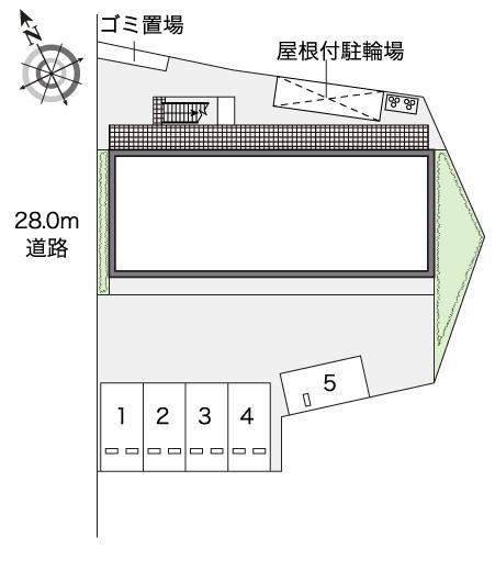 ファルケ(47268)の駐車配置図