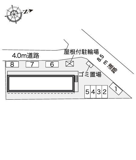 サニーホームズ(30337)の駐車配置図