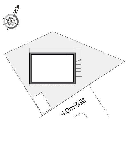篭山東(18461)の駐車配置図