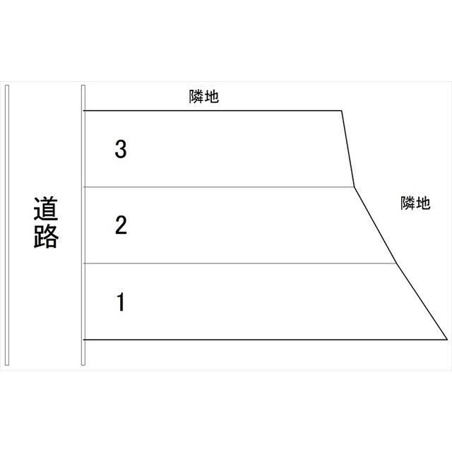 畝田東Kパーキングの駐車配置図