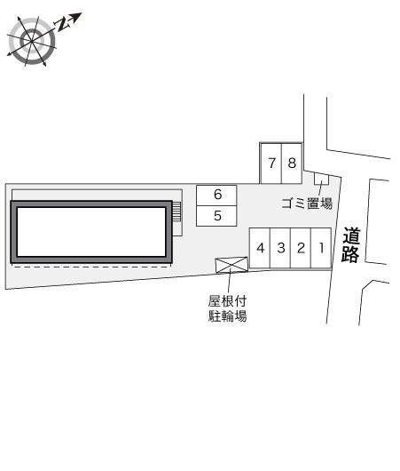 アムール　ｎｉｋｅ(29307)の駐車配置図