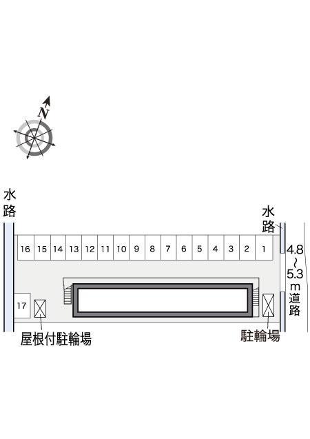 コスモス(13922)の駐車配置図