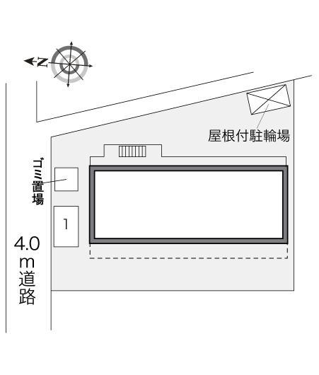 メープル(31202)の駐車配置図