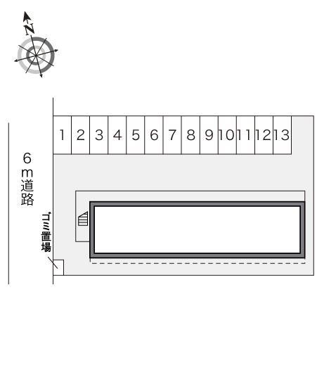 アフロディーテ(16169)の駐車配置図