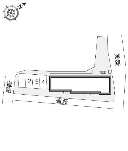 エスポワール(16718)の駐車配置図