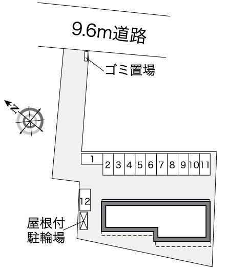 グランシャリオ(35195)の駐車配置図