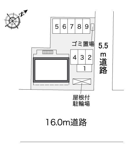 フォンターナ大宮(39590)の駐車配置図