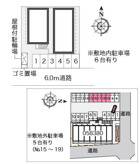 ＳＵＭＩＹＡ(18521)の駐車配置図