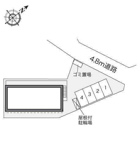 エイト(33520)の駐車配置図