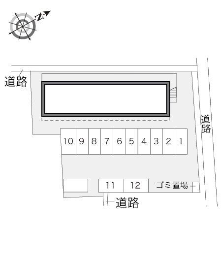 ＷＥＬＬ(16989)の駐車配置図