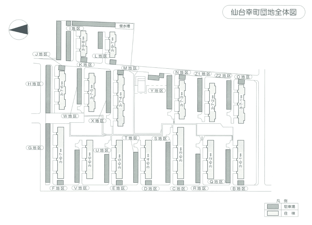 幸町_Ｏ地区の外観・駐車場イメージ1枚目
