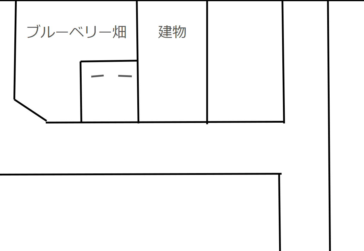 冨田月極駐車場の駐車配置図