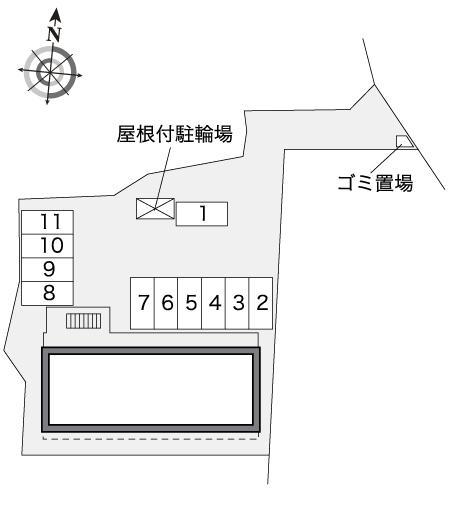 ガーデンハイム(29092)の駐車配置図