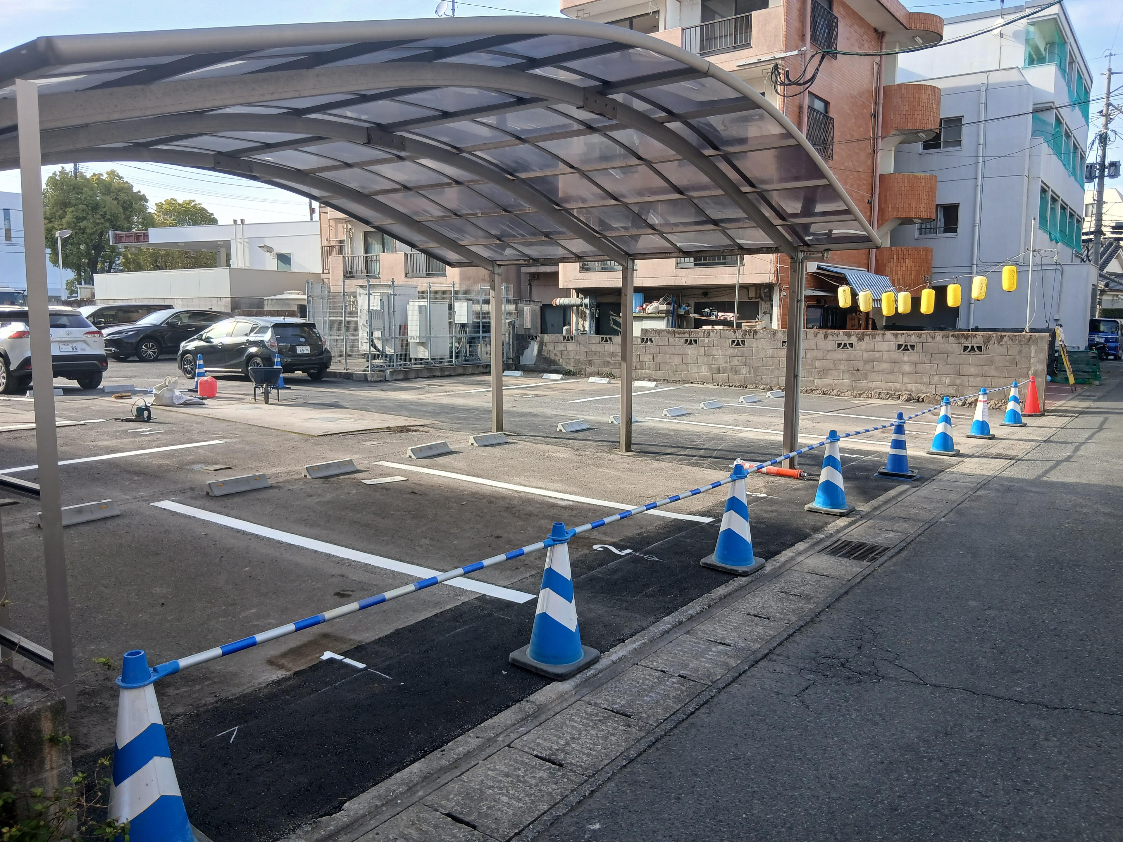 Mパーク鹿大前２の外観・駐車場イメージ1枚目