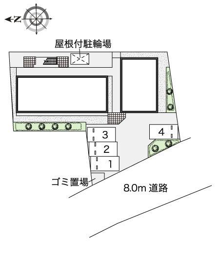 ベンデュール(44325)の駐車配置図