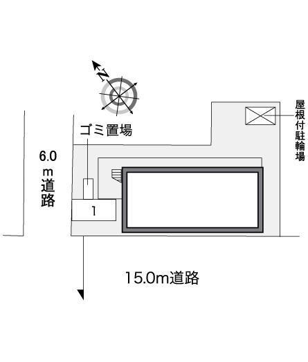 コラソンⅡ(37268)の駐車配置図