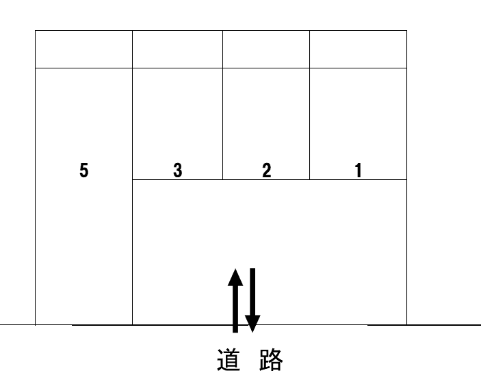 高砂阿弥陀Ｍ-ＰＡＲＫの駐車配置図