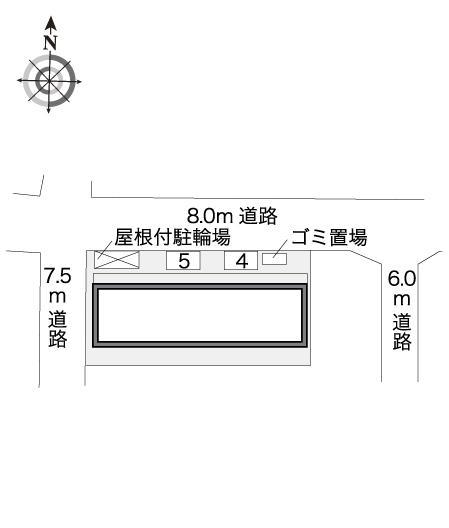 サンジ(23740)の駐車配置図