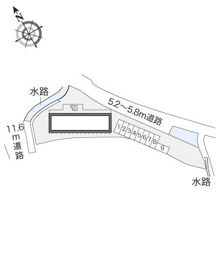 メゾン・ド・ボヌール(17471)の駐車配置図