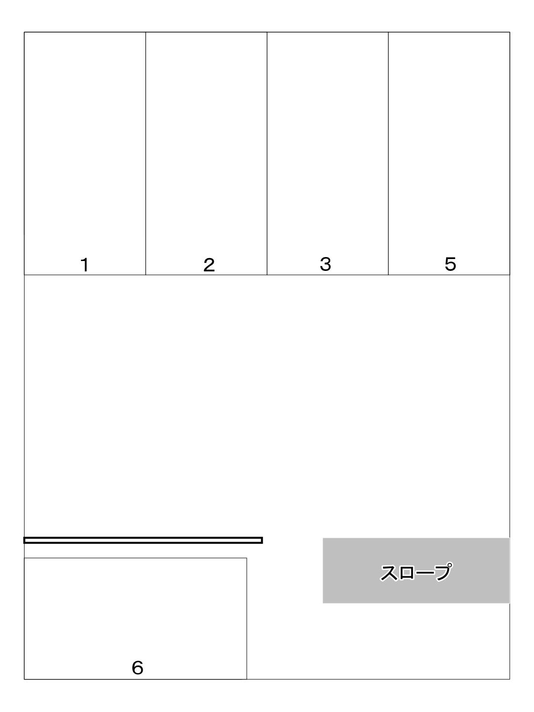 柏７丁目KSパーキングの駐車配置図