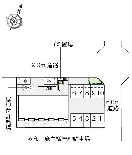 グランディア(55696)の駐車配置図