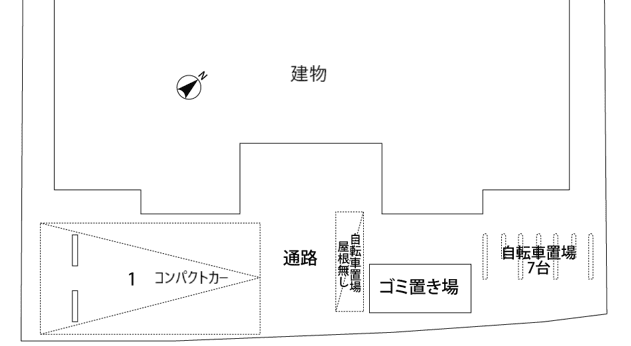 CB古賀ｱｳﾘｨの駐車配置図