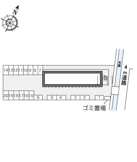 Ａｉｔｈｅｒ(15662)の駐車配置図
