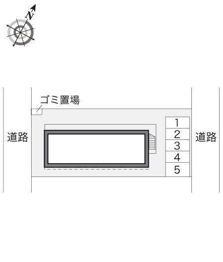 ハーモニー(20817)の駐車配置図
