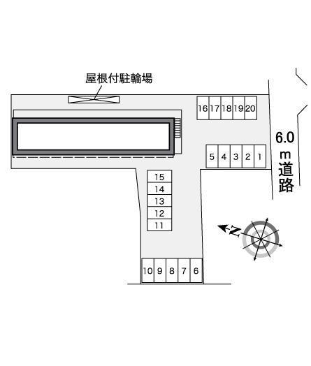 オアシス(39979)の駐車配置図