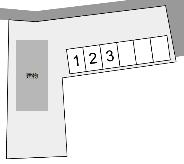 グランドヒルズⅡの駐車配置図