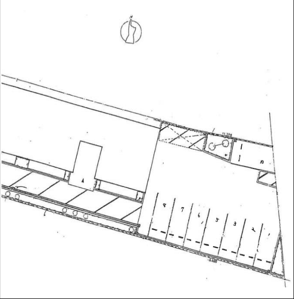 サンクレール（一般管理）の駐車配置図