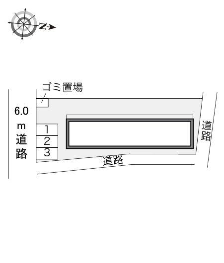 ＹＯＳＨＩＮＯ(21237)の駐車配置図