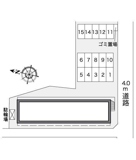 タルタルーガ(25573)の駐車配置図