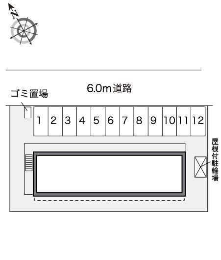 ボヌール(30471)の駐車配置図