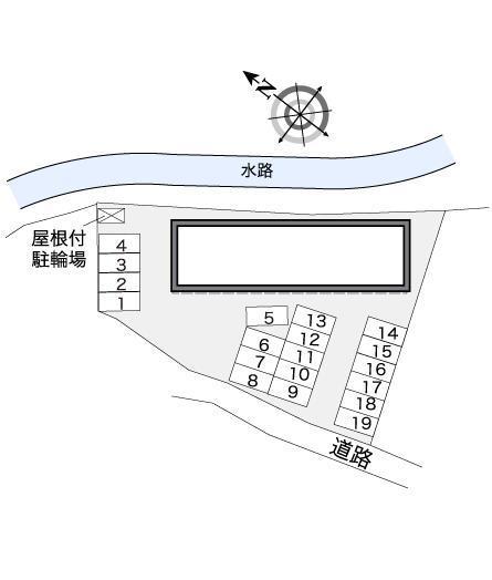 チョイス(36487)の駐車配置図