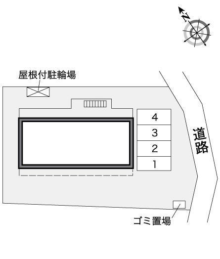 エスペランサ稲毛(37721)の駐車配置図