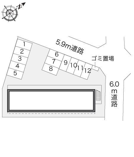 天伯Ⅰ(19422)の駐車配置図