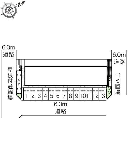 ブライトセゾン(38988)の駐車配置図
