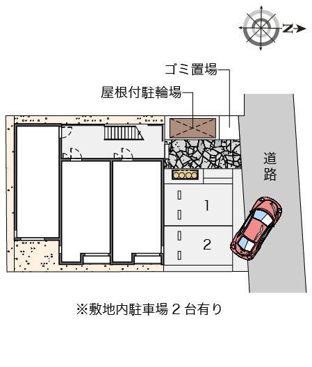 クレイノリヴェール(56901)の駐車配置図