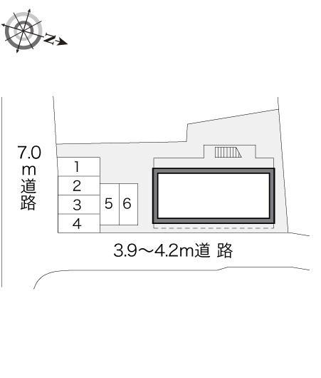 ジュネス(14367)の駐車配置図