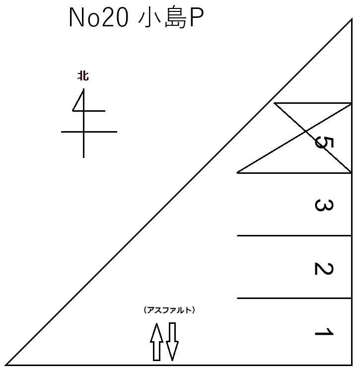 江南-20の駐車配置図