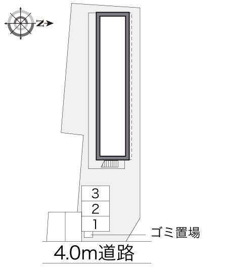 アークⅡ(17193)の駐車配置図