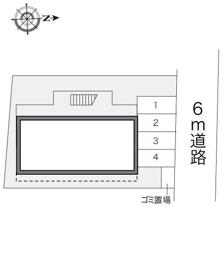 山王(17241)の駐車配置図