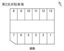 第2武井駐車場の駐車場