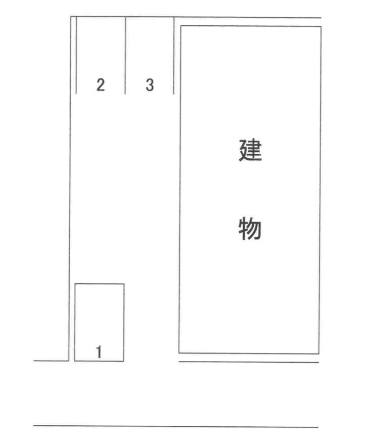 クレアハイム ベフの駐車配置図