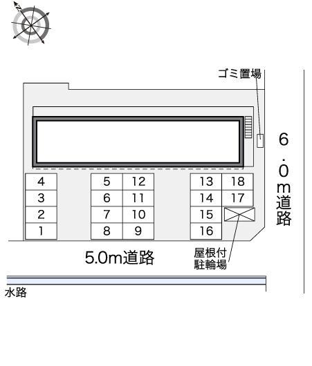 サニエリ(42736)の駐車配置図