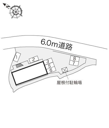 ピボットハイムＣ(18346)の駐車配置図