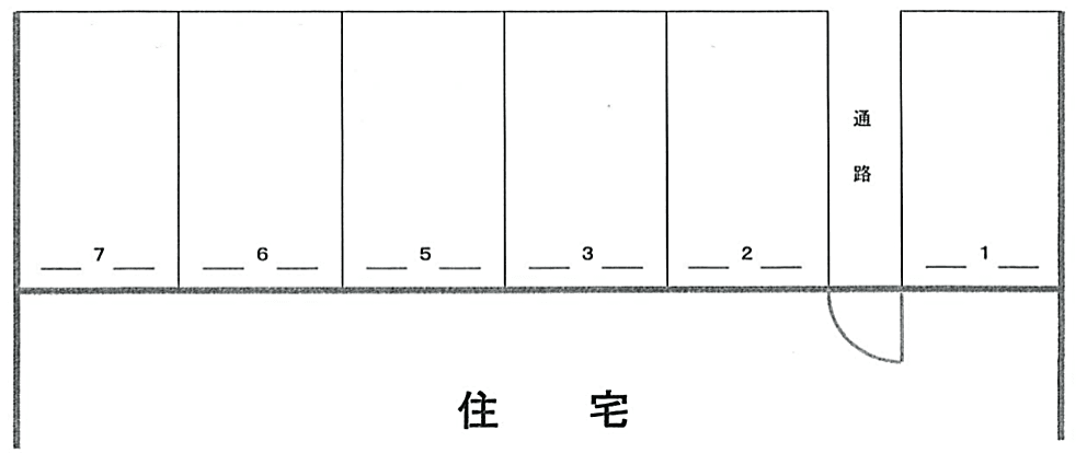 ２２６の駐車配置図